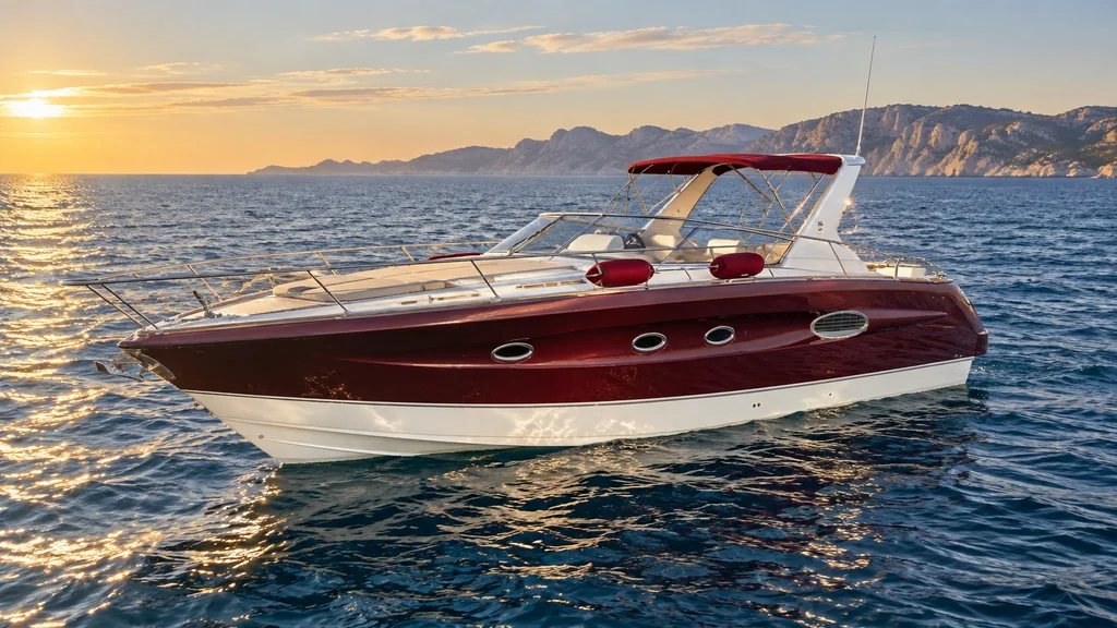 Arcoa 38 au large de Marseille — du modèle