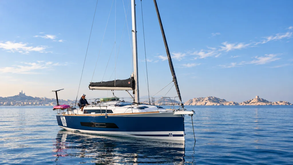 Dufour 32 model study for Marseille