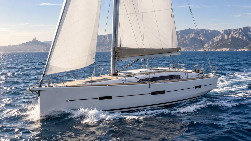 Dufour 460 Grand Large model study for Marseille