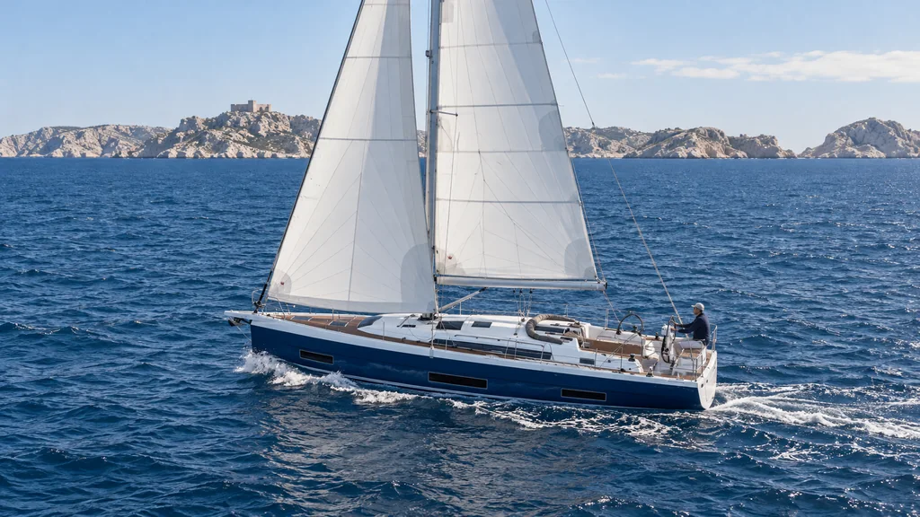 Dufour 470 model study for Marseille