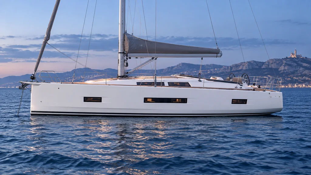 Hanse 460 model study for Marseille